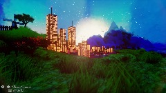 City in a Valley