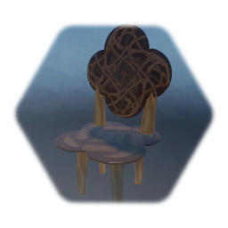 Floral chair