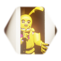 Stylelized Purple guy in Springbonnie