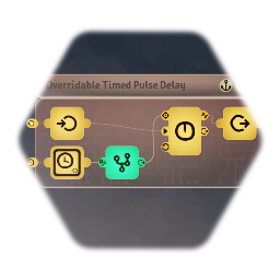 Overridable Timed Pulse Delay
