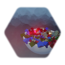 Bowl of Jelly cubes
