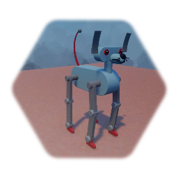 Robot Dog Sculpture
