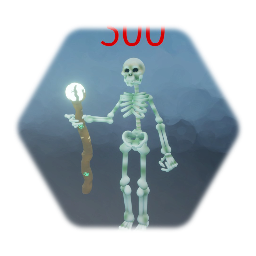 Skeleton Mage Enemy