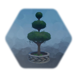Topiary in Knotwork Planter