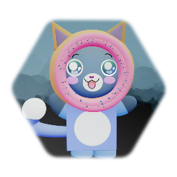 Cute Background DonutCat (NEW)