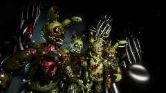 Showcase of all my Springtrap Animatronics over the Years