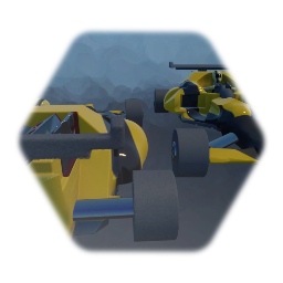 Yellow Jacket F1 Car