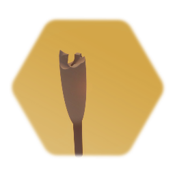 Broken Baseball Bat - Post Apocalyptic Wasteland