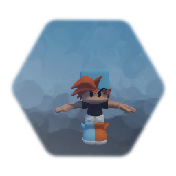 FNF Cool gamer boy MODEL