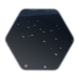 Rain splash ground effect