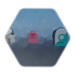 Ash and Kalos Friend's Backpacks