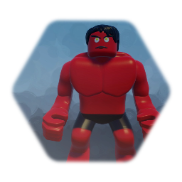 Remix of Lego Red Hulk