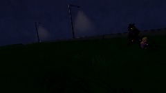 Wario gets chased by Freddy