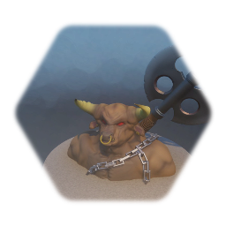 Minotaur Bust
