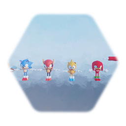 Sonic Mania            Character Models