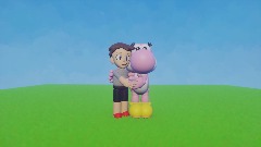 There's a Pink Yoshi on my side
