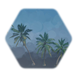 Ultra Realistic Coconut Palm Gameplay Friendly