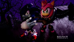 The Goth and the Werehog - Artwork
