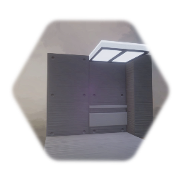 Concrete wall / pillar / floor / ceiling light