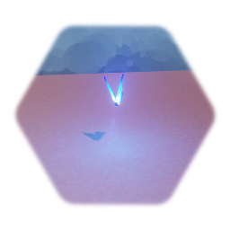 Blue Glowing Butterfly + Animation