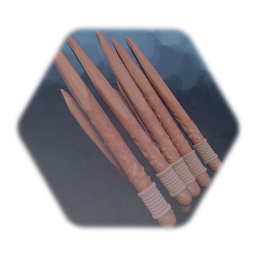 Wooden barricade (spike)