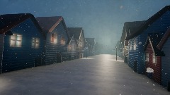 Lighting Remix of Snowy Scandinavian Village