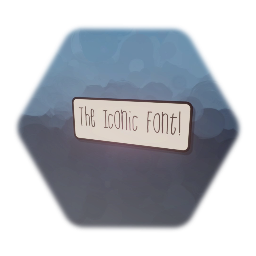 LBP Thin Font Text Displayer