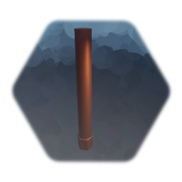 Copperpipe with fitting