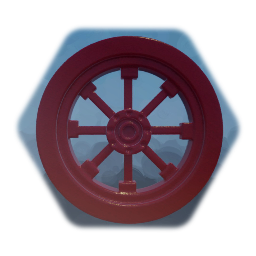 Toy Carriage Wheel