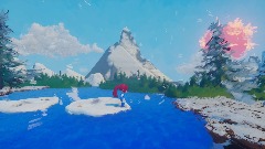 Planet x  side scroll version snow mountain portal