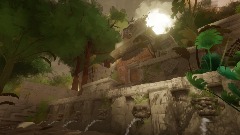 The temple of Rangda