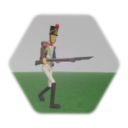 French Napoleonic War Soldier