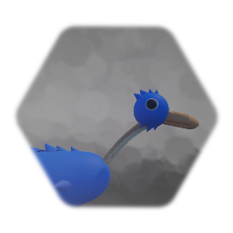 Stylised chromobird modl