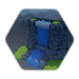 Realistic Waterfall