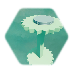 Strange Small Table with Plates