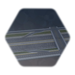 Sunken freeway