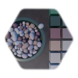 Bowl of pebbles - Color Palette