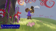 A Girl And Her Teddy