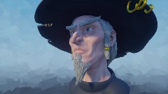 Old wizard portrait
