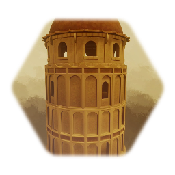 Circular sandstone Tower
