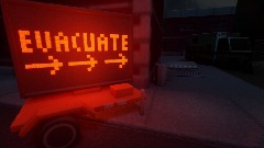 Evacuate