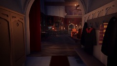 Gryffindor Common Room Night