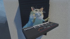 Keyboard cat meme