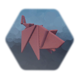 Origami Pig