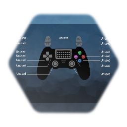 PS4 Gamepad layout