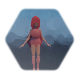 Strawberry monochromatic Anime Girl