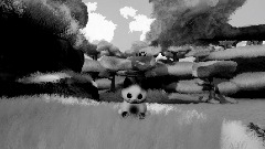 /\/\ e o w but on a old Television