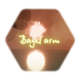 Bagel Arm - With Dinosaurs