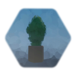 Flower Pot (it looks like a head)