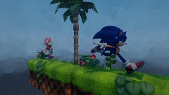 Sonic Running from Amy